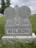 Jefferson Clark Wilson gravestone in Iowa