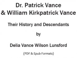 Dr. Patrick Vance (ebook)